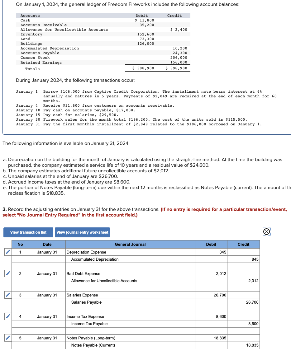 Solved During January 2024 The Following Transactions Chegg Com   PhpZUSTam