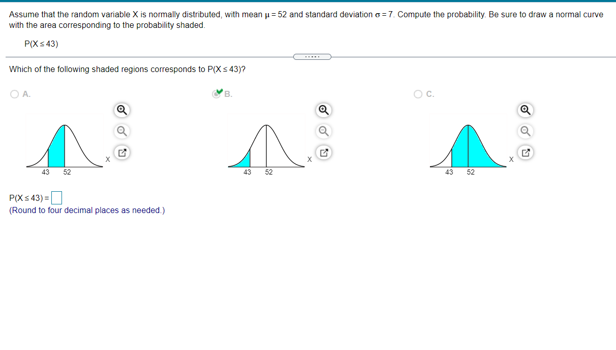 solved-assume-that-the-random-variable-x-is-normally-chegg