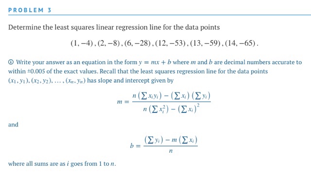 solved-problem-3-determine-the-least-squares-linear-chegg