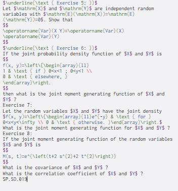 Solved $\underline{\text { Exercise 5: }}$ Let $\mathrm{X}$ | Chegg.com