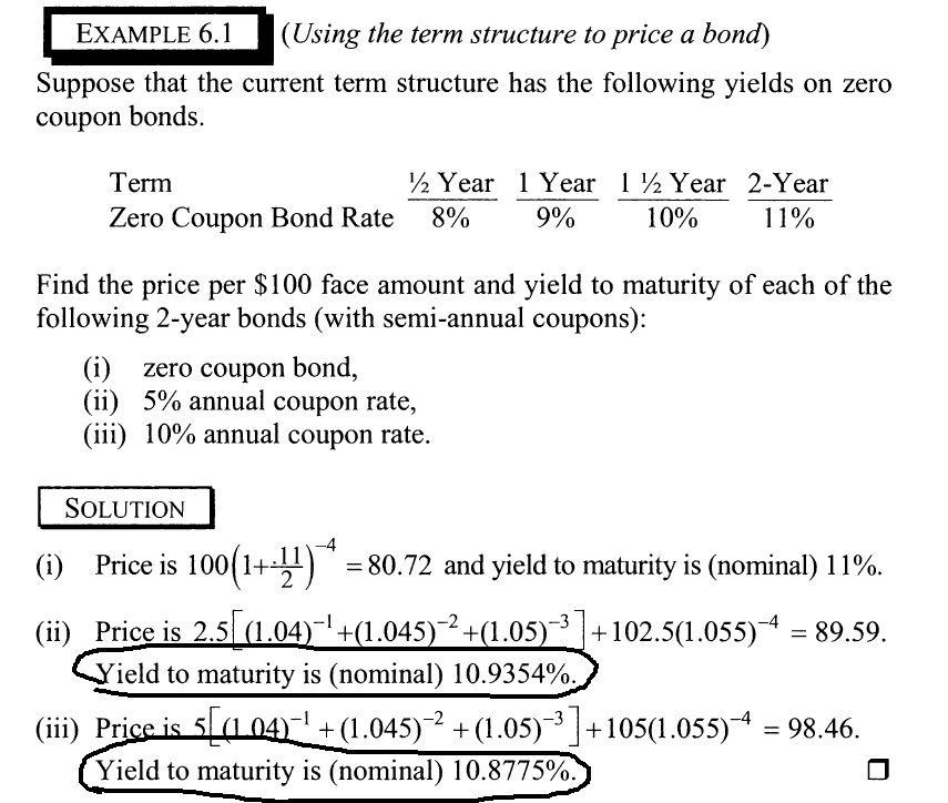 Solved The formula for calculating the semi-annual interest