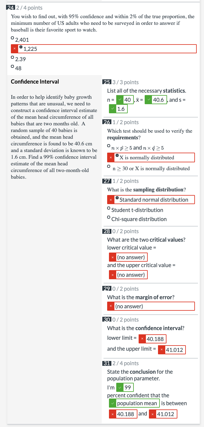 Solved Ls 242 4 Points You Wish To Find Out With 95 Co Chegg Com