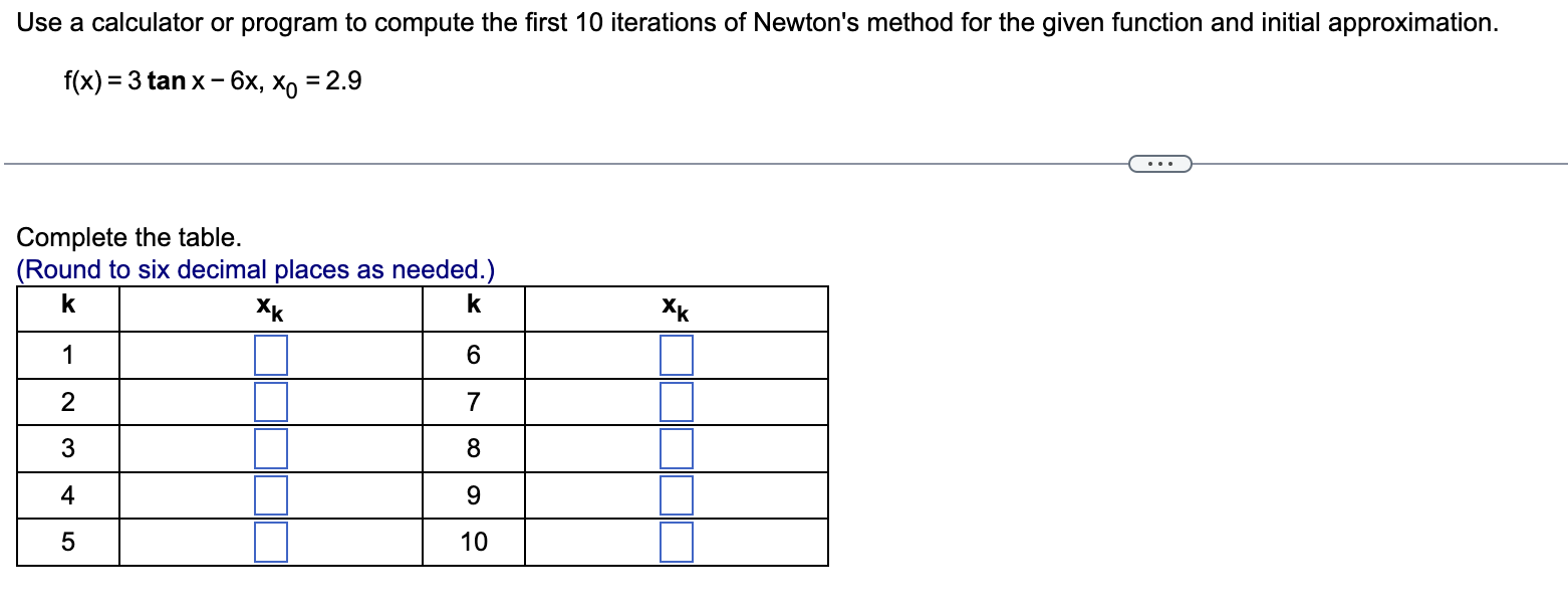 Solved Use a calculator or program to compute the first 10 | Chegg.com