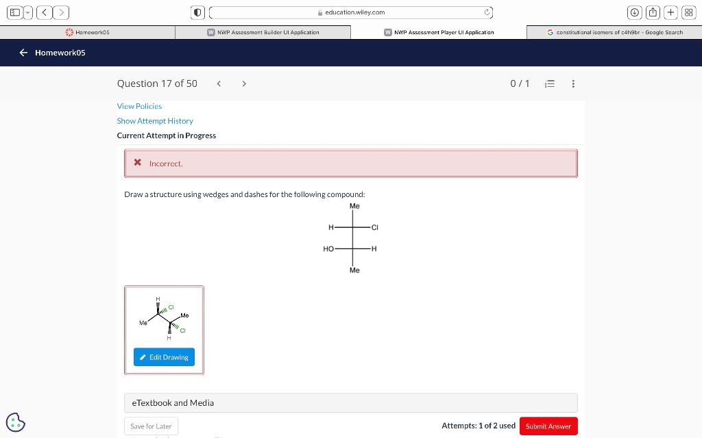 solved-draw-a-structure-using-wedges-and-dashes-for-the-chegg