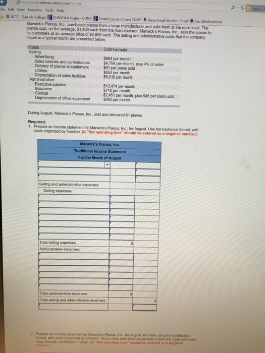 Solved Tpx File Edit Visew Favorites Tools Help B BCIC | Chegg.com