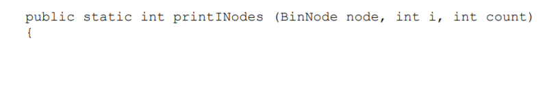 Solved Write a recursive method that will print in order the | Chegg.com