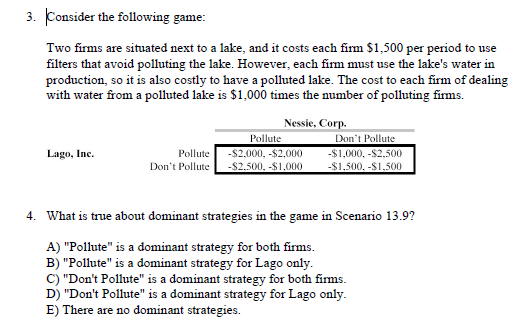 Solved 3. Consider the following game: Two firms are | Chegg.com