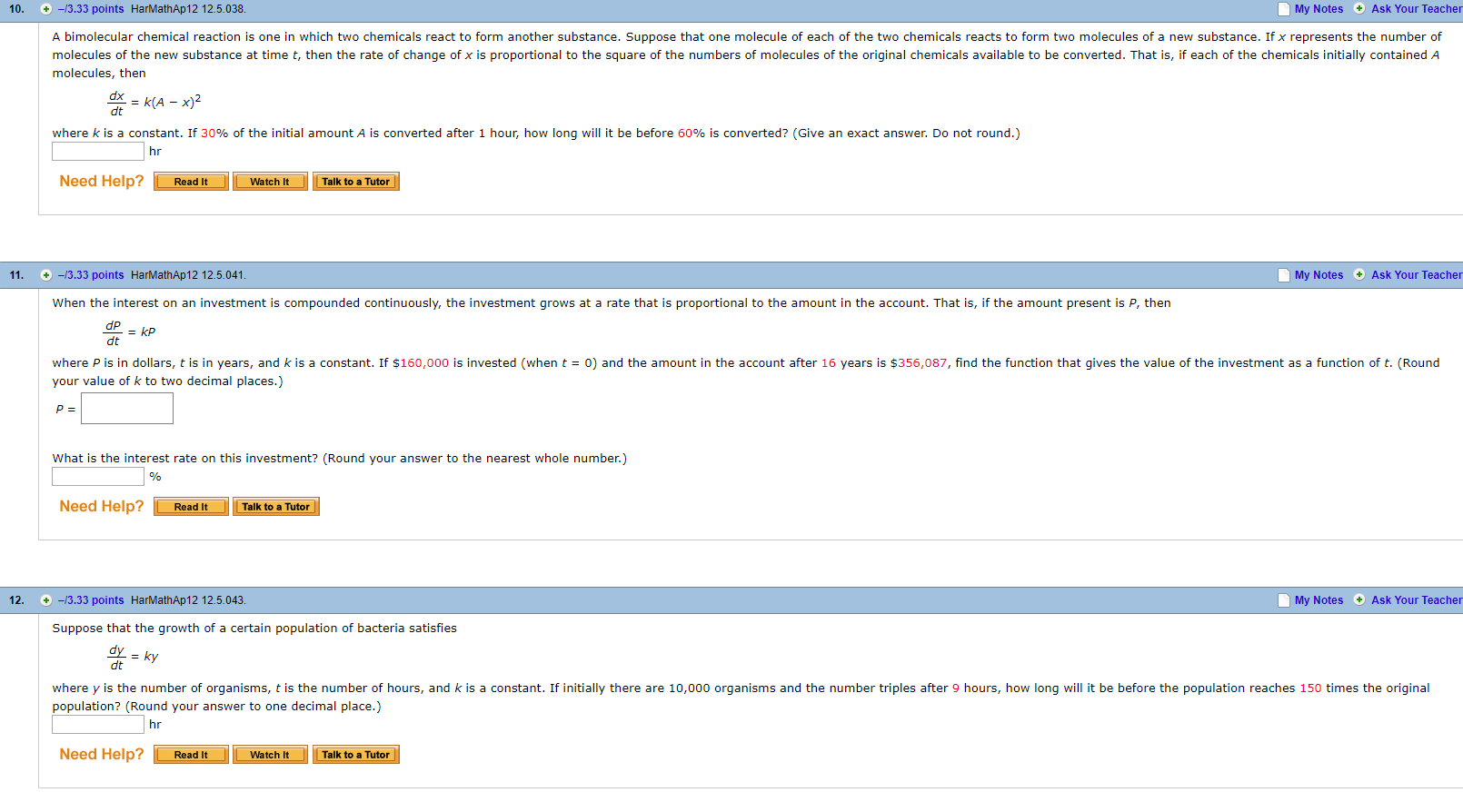 Solved I have three questions I need help with. 10.)A | Chegg.com