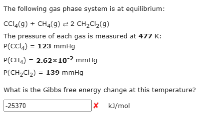 Solved The Following Gas Phase System Is At Equilibrium: | Chegg.com