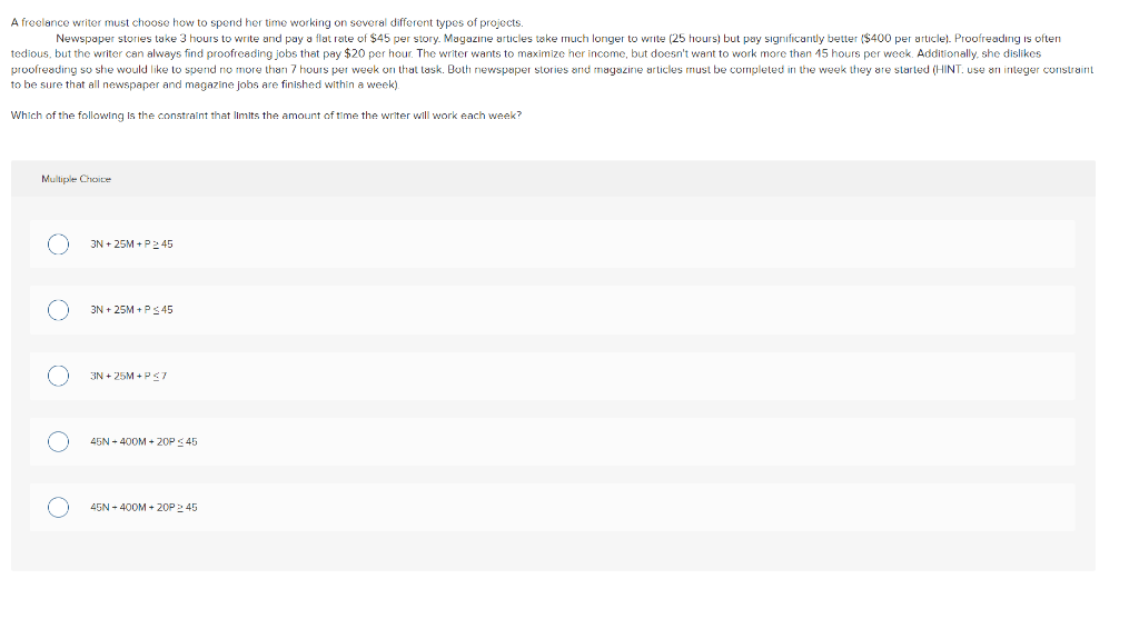 Solved A plumbing repair company has 3 employees and must