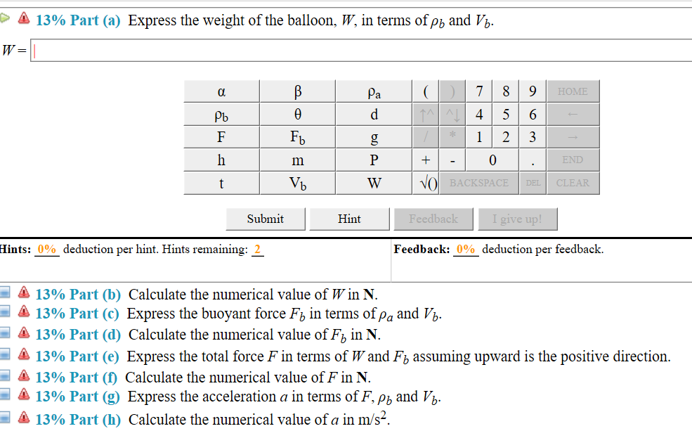 Solved 10 Problem 9 A Balloon Filled With Helium Gas Chegg Com