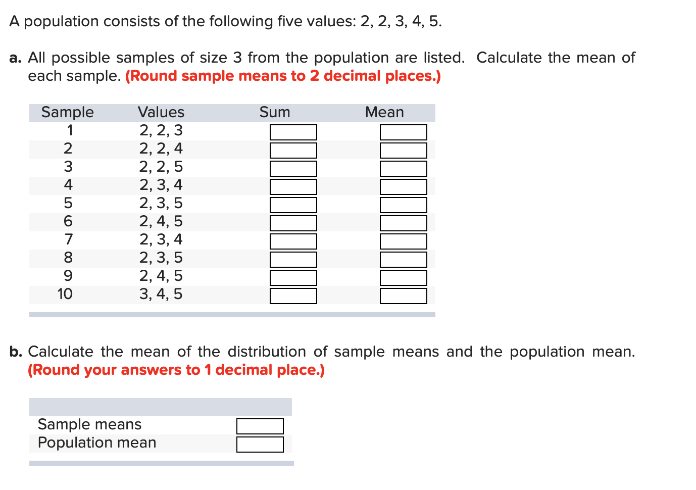 solved-a-population-consists-of-the-following-five-values-chegg