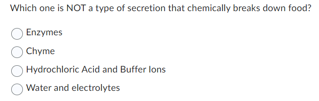 Solved What is NOT a metabolic concern with a | Chegg.com