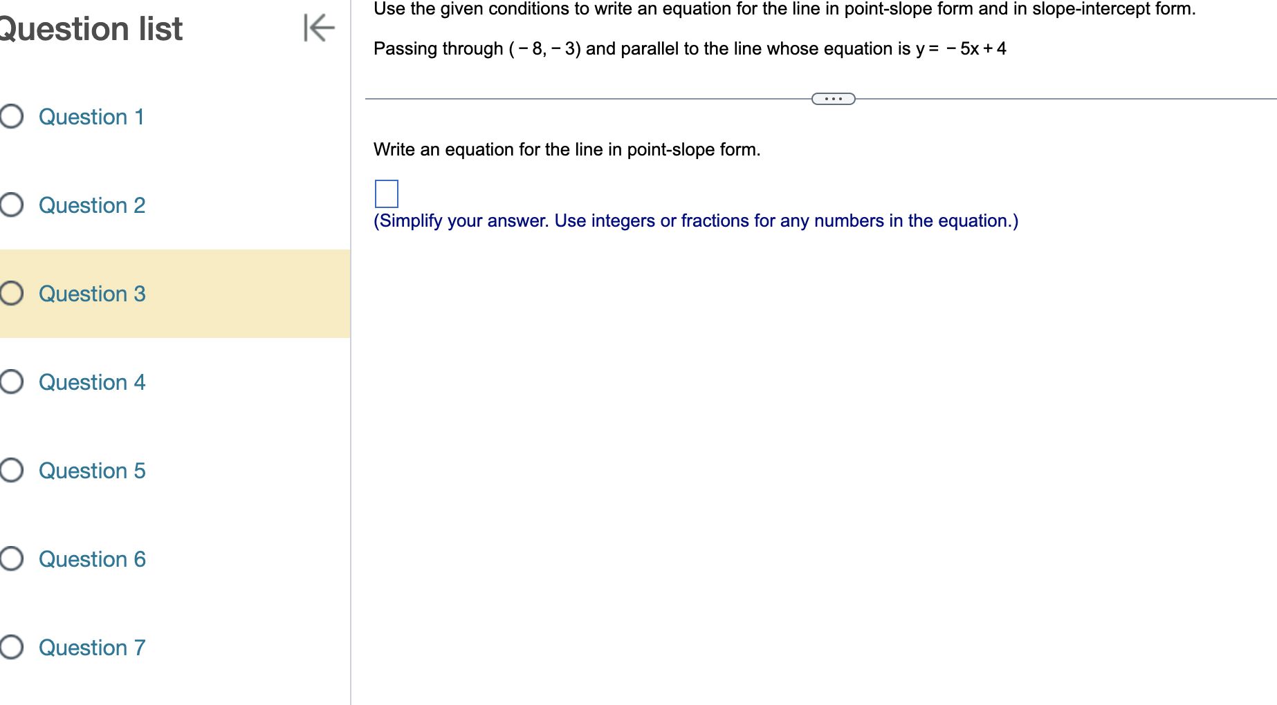 Solved Question list 1
