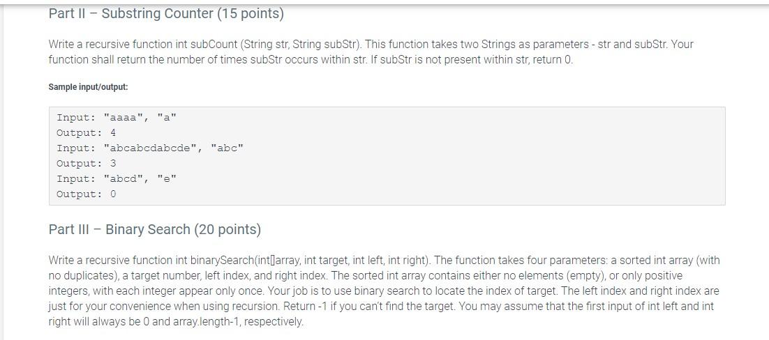 Solved Part 1 - By Leaps and Bounds (15 points) Write a | Chegg.com