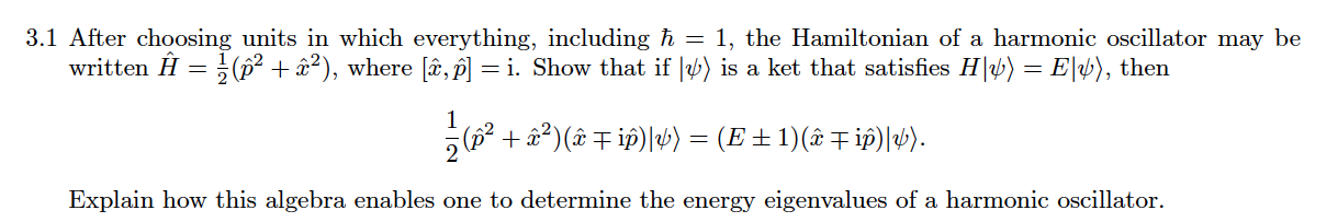 Solved 1 After choosing units in which everything, including | Chegg.com