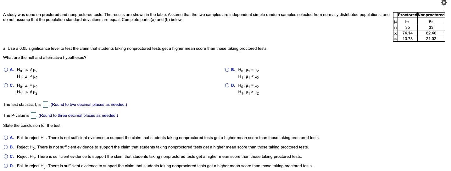 Solved B. Construct A Confidence Interval Suitable For | Chegg.com