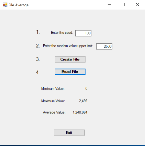 Write a C# program in Visual Studio, using the click | Chegg.com