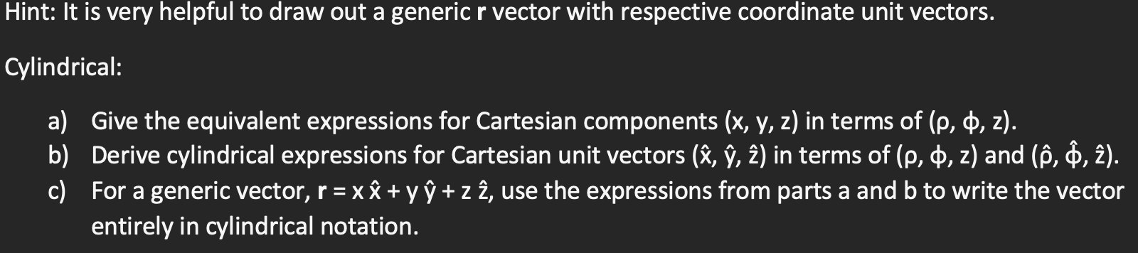 Solved Hint: It is very helpful to draw out a generic r | Chegg.com