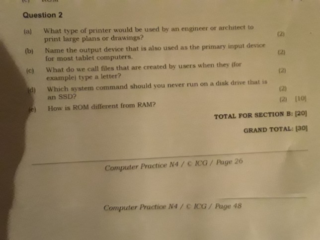 solved-question-2-a-b-what-type-of-printer-would-be-used-chegg