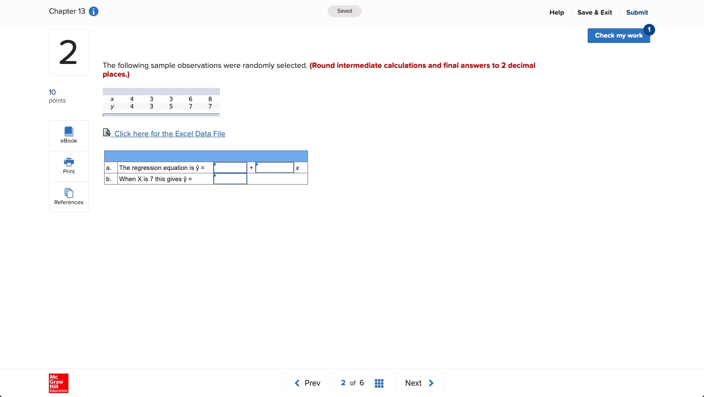 Solved Chapter 13 A Saved Help Save Exit Submit Check My Chegg Com<script async src=