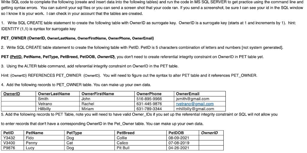 SQL Pete  Be good to your data, and it'll be good to you.