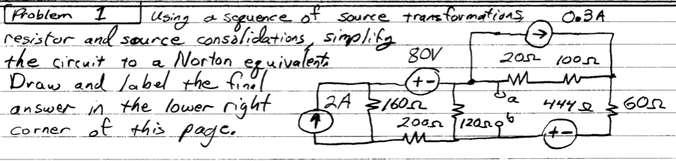 Solved Problem I 0.34 202 1002 using a sequence of source | Chegg.com