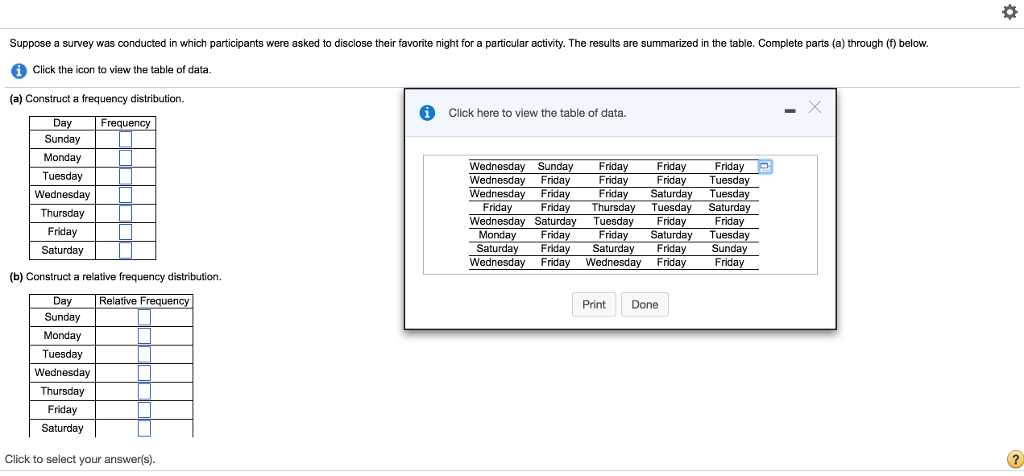 Solved Suppose A Survey Was Conducted In Which Participants | Chegg.com