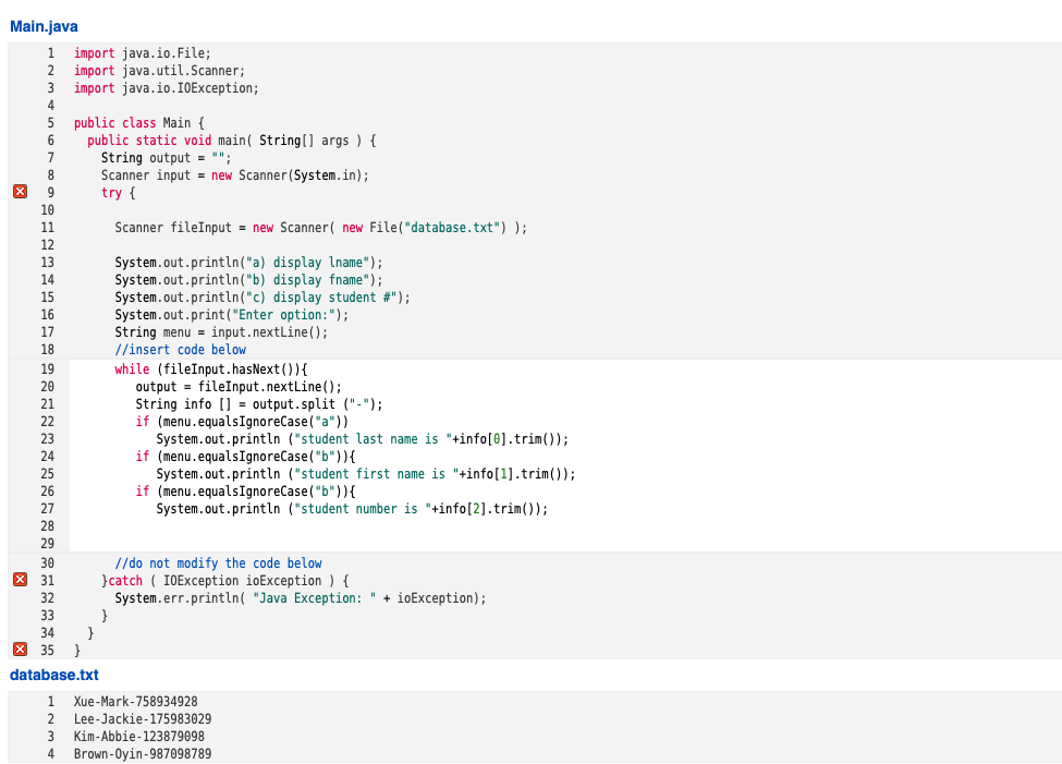 Solved I have to write a Java program to output either all | Chegg.com