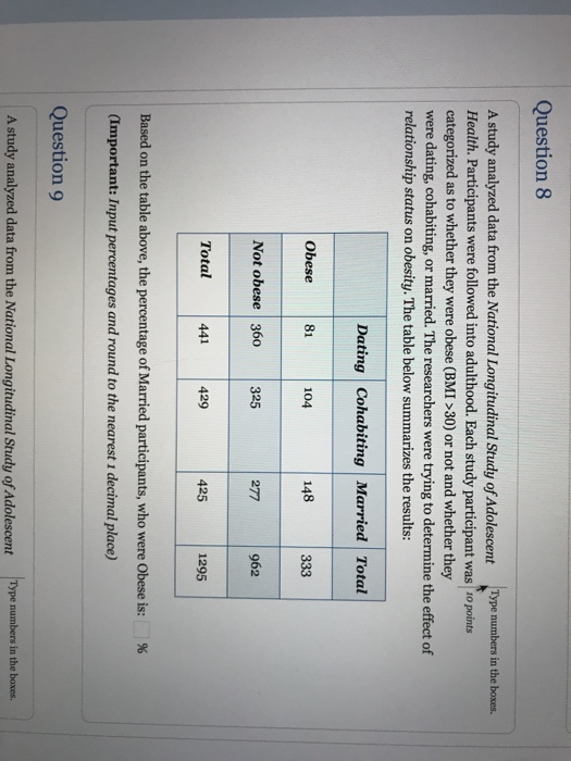 Solved Question 6 A researcher wants to determine if | Chegg.com