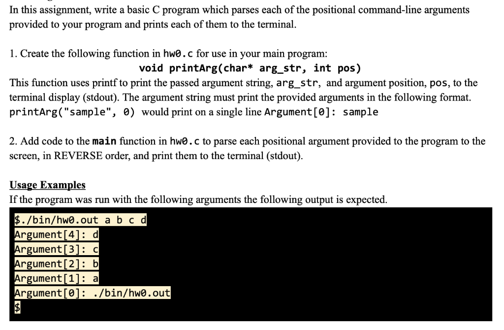 Solved In this assignment write a basic C program which Chegg