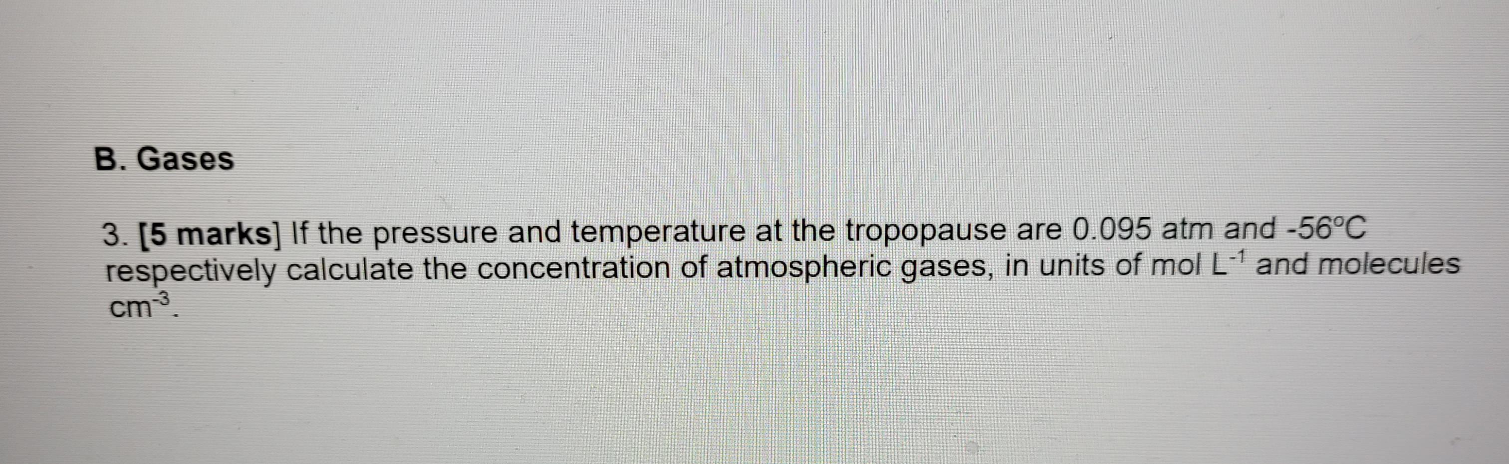 Solved Doing Chemistry gas review, can someone please help | Chegg.com