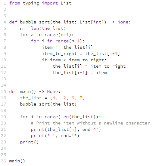 Solved Consider the following Python code, which defines the | Chegg.com