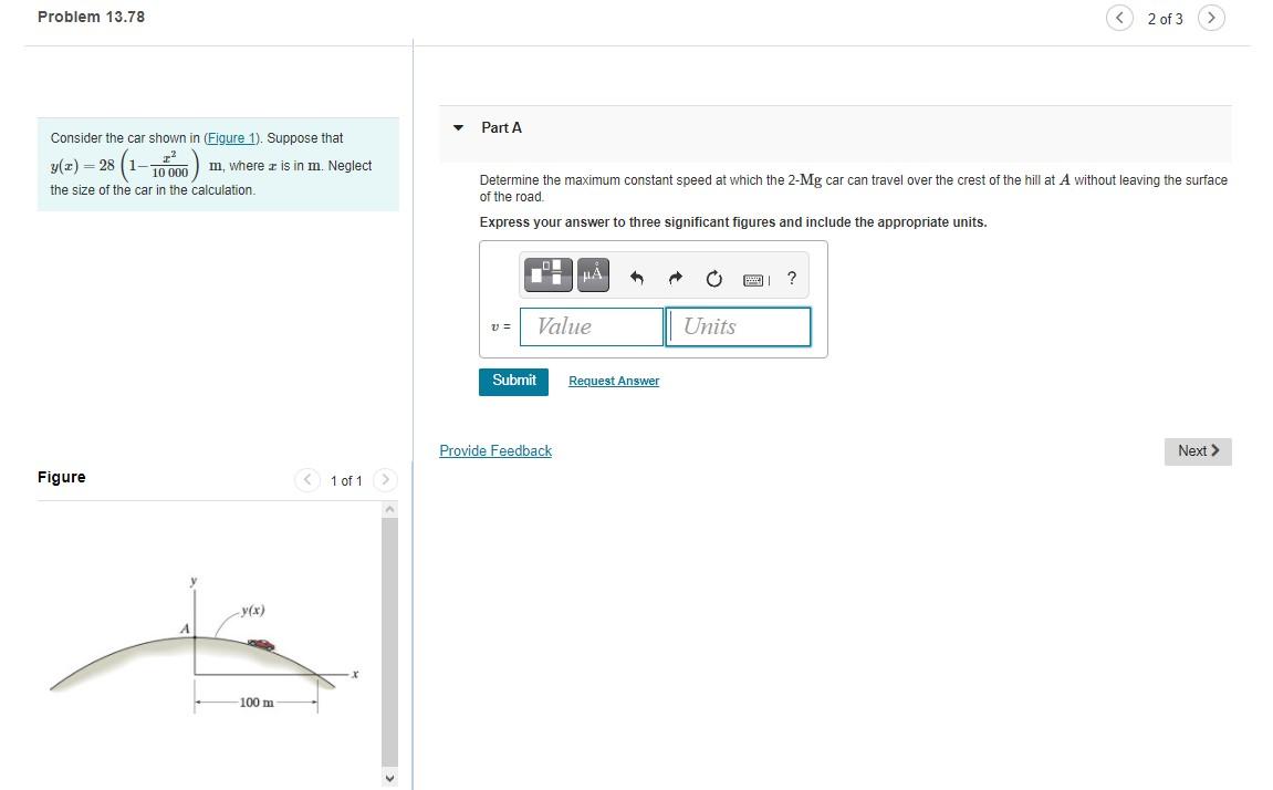 Solved Problem 13.78 2 of 3 Part A Consider the car shown in | Chegg.com