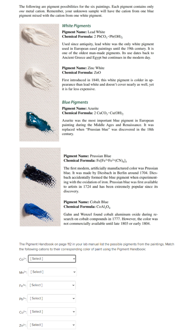 Most Important Blue Pigment in European Painting