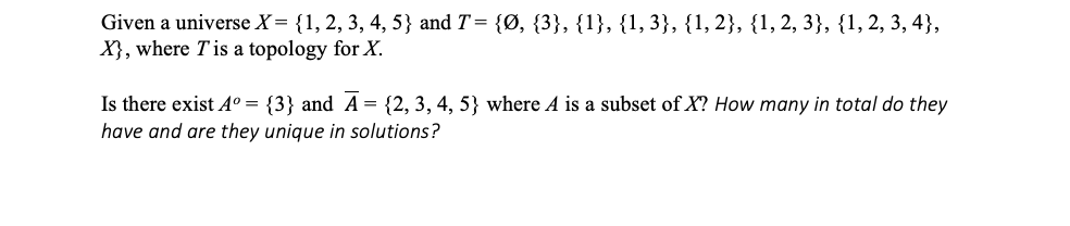 Solved Real Analysis class. Please fully explain your answer | Chegg.com