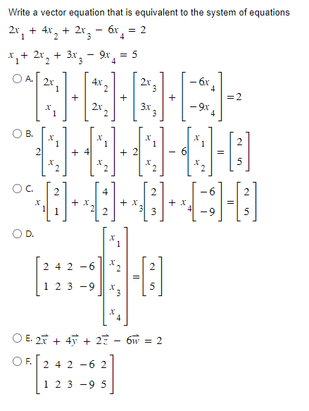 solved-write-a-vector-equation-that-is-equivalent-to-the-chegg