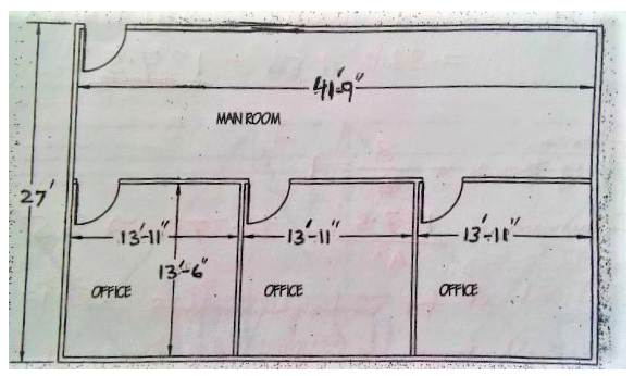 Solved Determine the number of studs needed to construct | Chegg.com