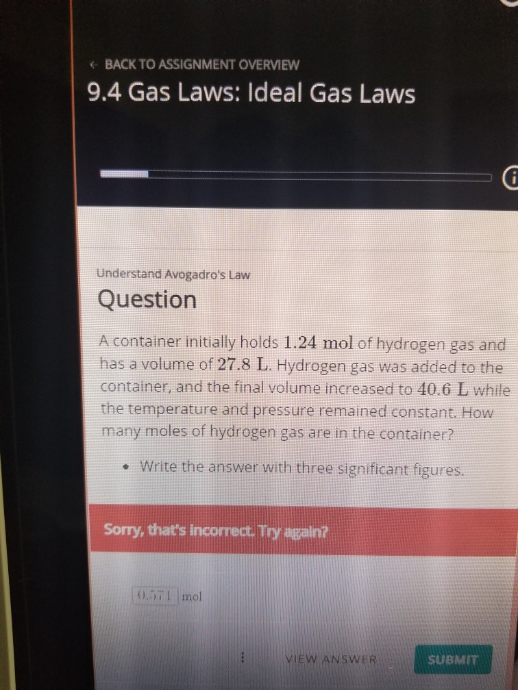 4.4 gas laws assignment