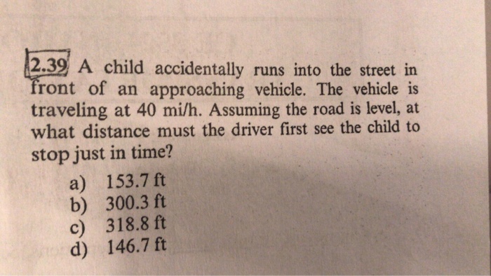 Solved Problems from textbook: 2.6A 3200-lb car (Cn 0.35, A, | Chegg.com