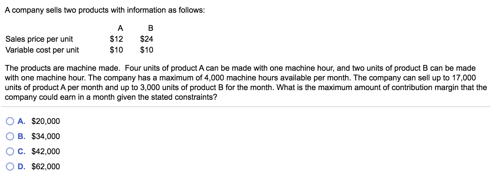 Solved Hadlee Corporation produces two products, P and Q. P | Chegg.com