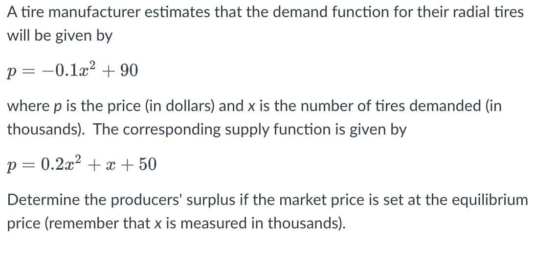 Solved 2. Compute The Consumers' Surplus For The Situation | Chegg.com