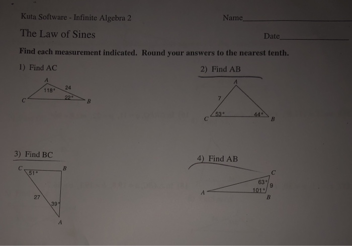 solved-kuta-software-infinite-algebra-2-the-law-of-sines-chegg