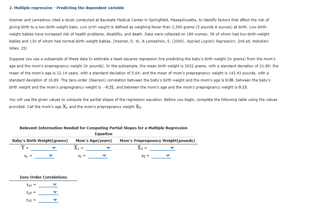 solved-2-multiple-regression-predicting-the-dependent-chegg