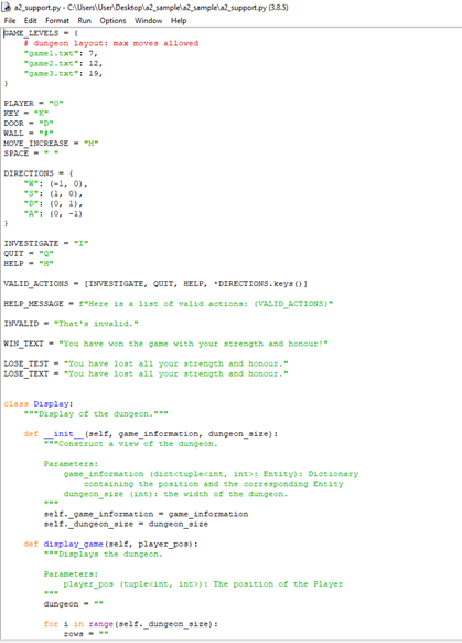 Question: How can I add a GUI to this code using | Chegg.com