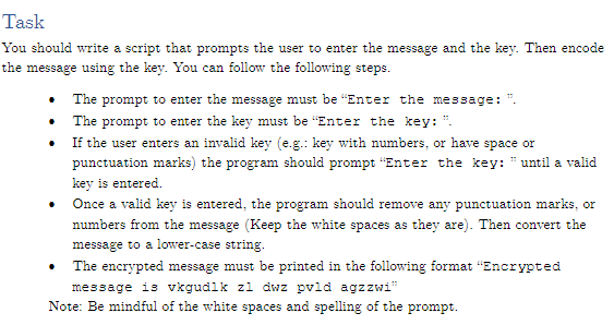 Solved Encoding: The Porta cipher has three main components, | Chegg.com