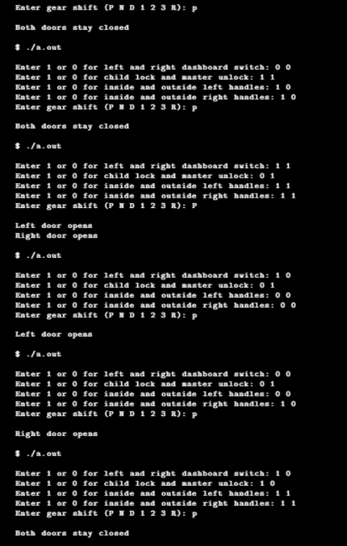 Solved C++ Please A minivan has two sliding doors. Each | Chegg.com