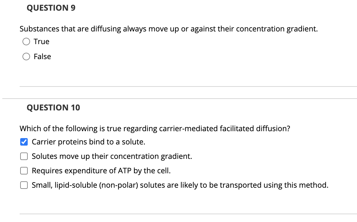 Solved QUESTION 1 If you placed a red blood cell in a | Chegg.com