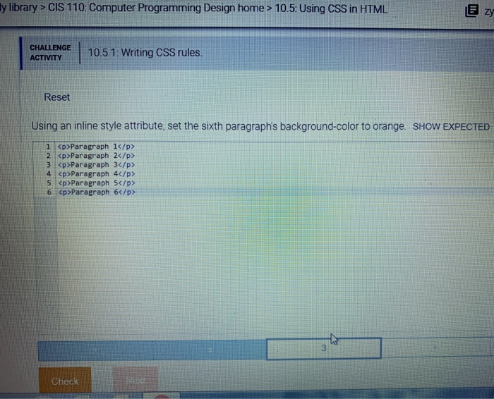 Solved Ly Library CIS 110: Computer Programming Design Home> | Chegg.com