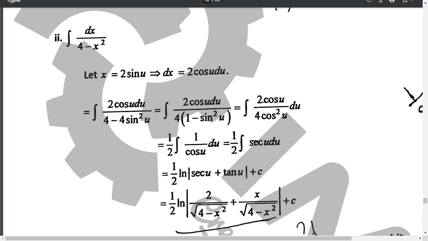 Solved QUESTION: HOW DID WE KNOW THE VALUE TO SUBSTITUTE SEC | Chegg.com